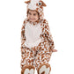 Hsctek Baby Giraffe Costume, Infant Giraffe Cosplay Newborn Boys Girls, Toddler Halloween Onesie Suit Kids 18-24 Months