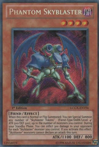 YU-GI-OH! - Phantom Skyblaster (LCGX-EN194) - Legendary Collection 2 - Unlimited Edition - Secret Rare