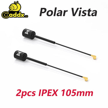 2Pcs CADDX Polar Vista VTX Antenna 5.8G 105MM IPEX Air Unit Polar Starlight Digital HD Antenna