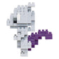 nanoblock Pokémon Mewtwo Building Kit - 2.3" Plastic Model, NAN14681, 4mm x 4mm x 5mm Blocks