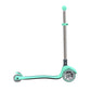 Yvolution Y Glider Air Scooter for Kids, 3-Wheel, Adjustable Height, LED Lights, Green, Model YS30G1