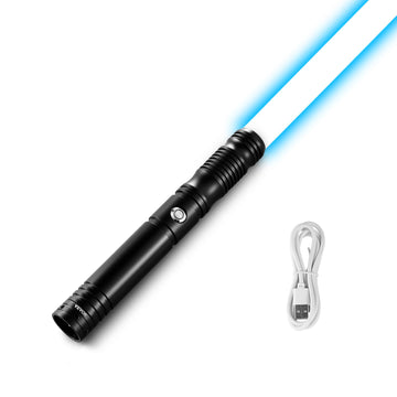 Vevor Lightsaber, Dueling Light Saber With 12 Rgb Colors 16 Sound Fonts And Motion Control, Force Fx Lightsabers With Premium Me