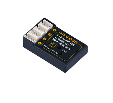 RC Receiver RC Plane Receiver - 2.4Ghz 4CH S-FHSS Compatible Receiver for Mini Car & Aircraft(RFS05S)