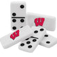 Masterpieces Officially Licensed NCAA Wisconsin Badgers 28 Piece Dominoes Game for Adults
