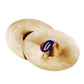 Excluzo 15/5.9In Small Kids Children Cop R Hand Cymbals Gong Band Rhythm Rcussion Musical Instrument Toy