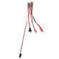 1PCS Mini RC 20A Brushed ESC Motor Speed RC ESC 2KHz Forward Reverse Brush Brake RC 2S for Controller Boat RC Car Tank