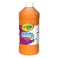 Crayola Washable Tempera Paint For Kids, Orange Paint, Classroom Supplies, Non-Toxic, 32 Oz Squeeze Bottle