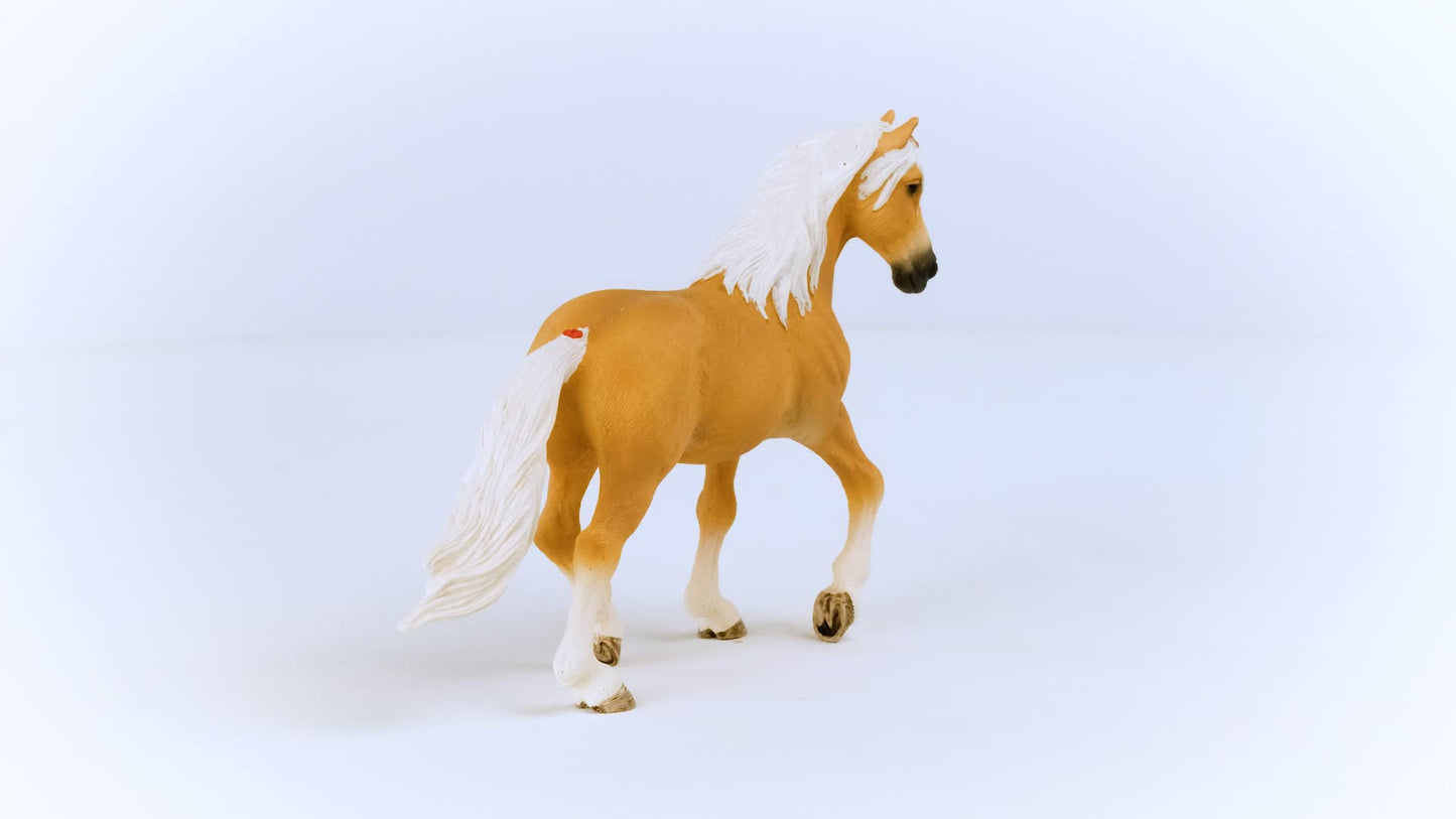 Schleich Horse Club 2023 Authentic Haflinger Mare Riding Horse Figurine - Realistic Detailed Riding Horse Mare Toy For Boys And Girls Imagination And Play, Highly Durable Gift For Kids Ages 5+