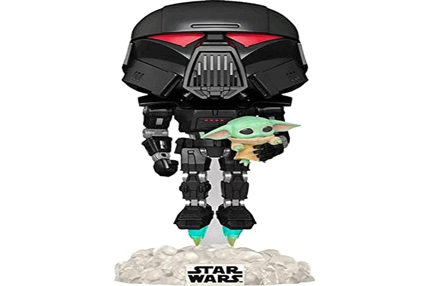 Pop Vinyl - Star Wars - Dark Trooper With Grogu 488 Black