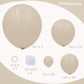 Sand White Balloons In Different Sizes 5 10 12 18Inch-134Pcs Sand White Balloons For Garland Arch