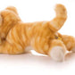 12 Inch Cute Cat Plush Toys Kitten Stuffed Plush Toys Animal Kitten Doll (Orange)