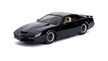 Jada 1: 24 Hollywood Rides Knight Rider KITT with Light Pontiac Firebird 30086, Black