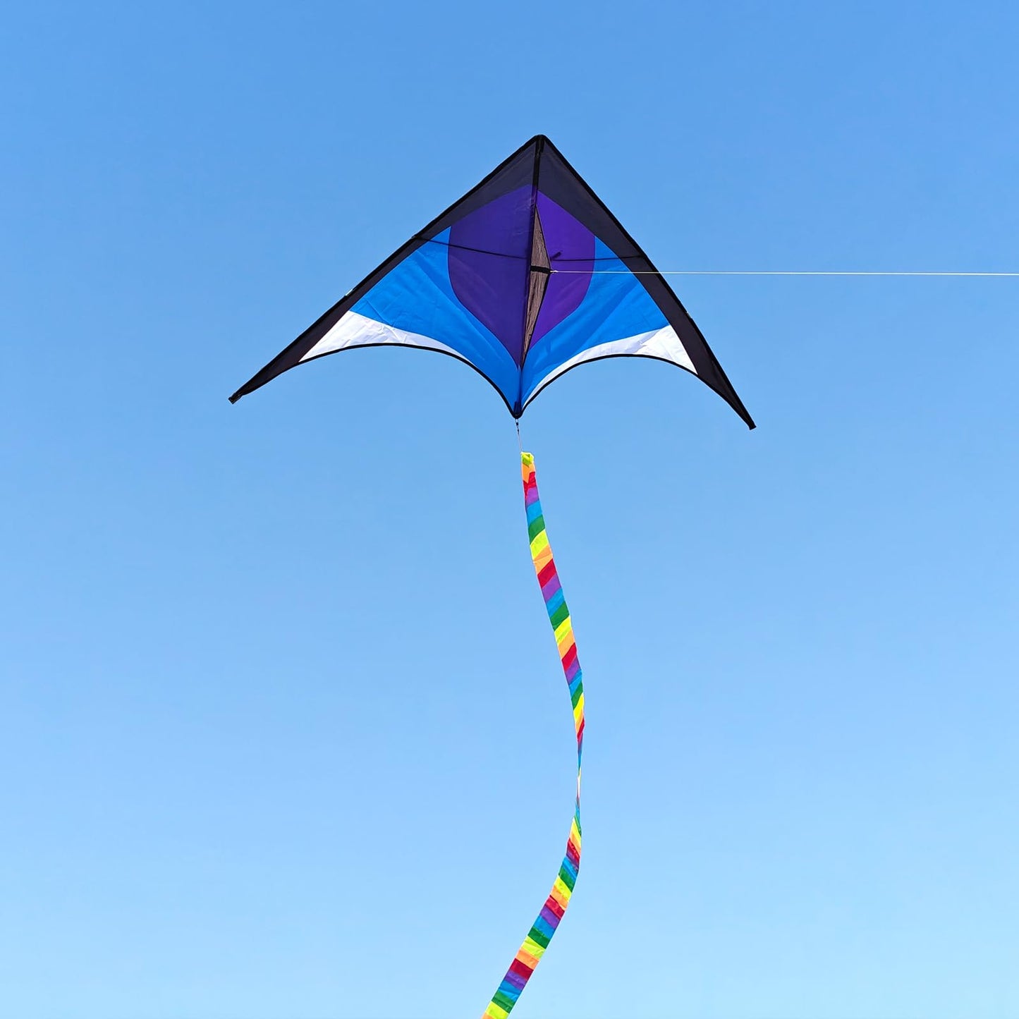 Flying Hoofer 3Pack Large Kite Set - Easy to Fly for Kids Adults, Beach & Park & Outdoor Activities, Perfect for Easter and Fest