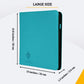 Card Guardian - 12 Pocket enhanced Binder with Zipper for 480 Cards Trading Card Games TCG (Teal)