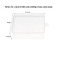 Plastic Uno Card Case Holder Designed For 112Pcs Classic Mattel Uno Card Game, High Capacity Playing Card Case Box Storage (No Cards) (Set Of 2)