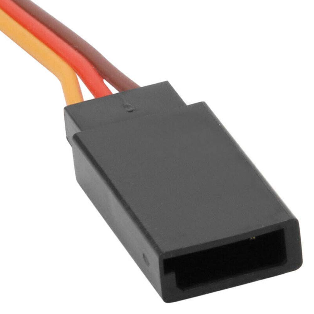 ALAMSCN 3-Pin Servo Extension Cable Cord 10cm/4'' 3.93 inch Female to Male Lead Wire Connector JR for RC Car Airplanes Remote Co