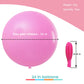 24 Inch Big Round Balloons 7Pcs Thick Giant Balloons For Photo Shoot Wedding Baby Shower Birthday Party Decorations(Pink)