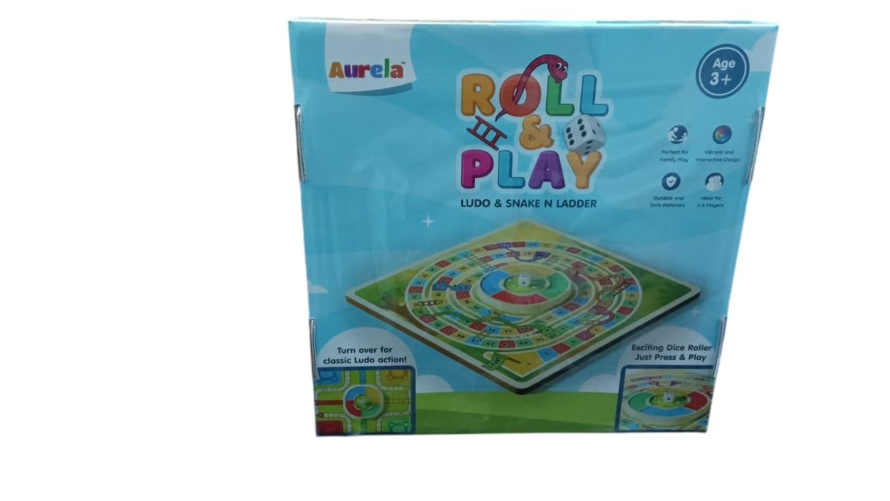 Aurela Roll And Play Game For Toddlers Educational Activity Game Learning Colors Shapes Actions Preschool Fun Game Early Develop