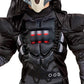 Disguise Overwatch Reaper Costume  Video Game Inspired Character Outfit for Kids  Muscle Padded Jumpsuit  Child Size Medium (7-8) Black (26593K)