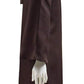 Rongxu Kids Tunic Costume Hooded Robe Outfits Full Set Halloween Cosplay Costume (Small, Light Brown Full Set)