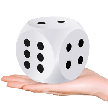 Shappy 3 Inches Foam Dice Fun Filled Large Educational Toy Kawaii Giant Decorative Eva Foam Jumbo Dice Big Square Building Block