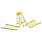 Large 10 Inch Breakable Yellow Ladder For Wrestling Action Figures