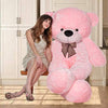 Gurudev 5 Feet Long Huge Loveable Hugable Playable Soft Teddy Bear Pink (152 Cm) Best For Someone Really Special