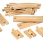 BRIO World 33401 Beginner's Expansion Pack | 11-Piece Kids Wooden Train Track Set | Enhances Motor Skills | Compatible with All