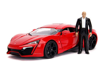 Fast & Furious 1:18 Lykan Hypersport Die-Cast Car & 3' Dom Figure, Toys For Kids And Adults