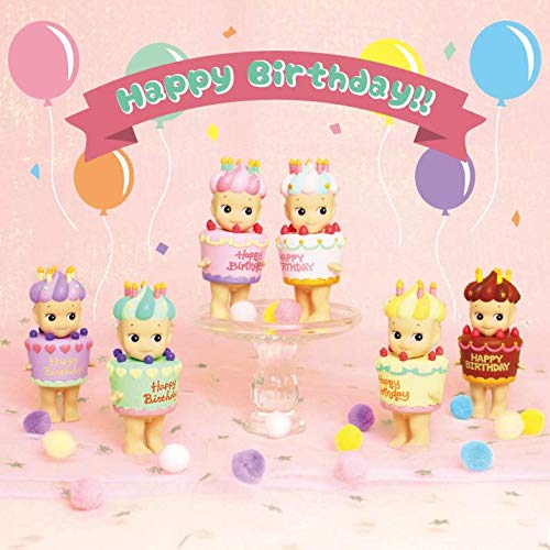Sonny Angel Mini Figure 2017 - Original Birthday Gift, Sealed Blind Box, Multicolor, Model SAS65319, Resin