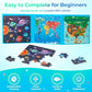 Nattork Map Magnetic Puzzle Book for Toddlers 3-5 Girls Boys  Travel Puzzles Game for Kids Ages 3-6  Learning Magnet with Fun for 3 4 5 6 Years Old Children Boys Girls - Gift Idea for Birthdays