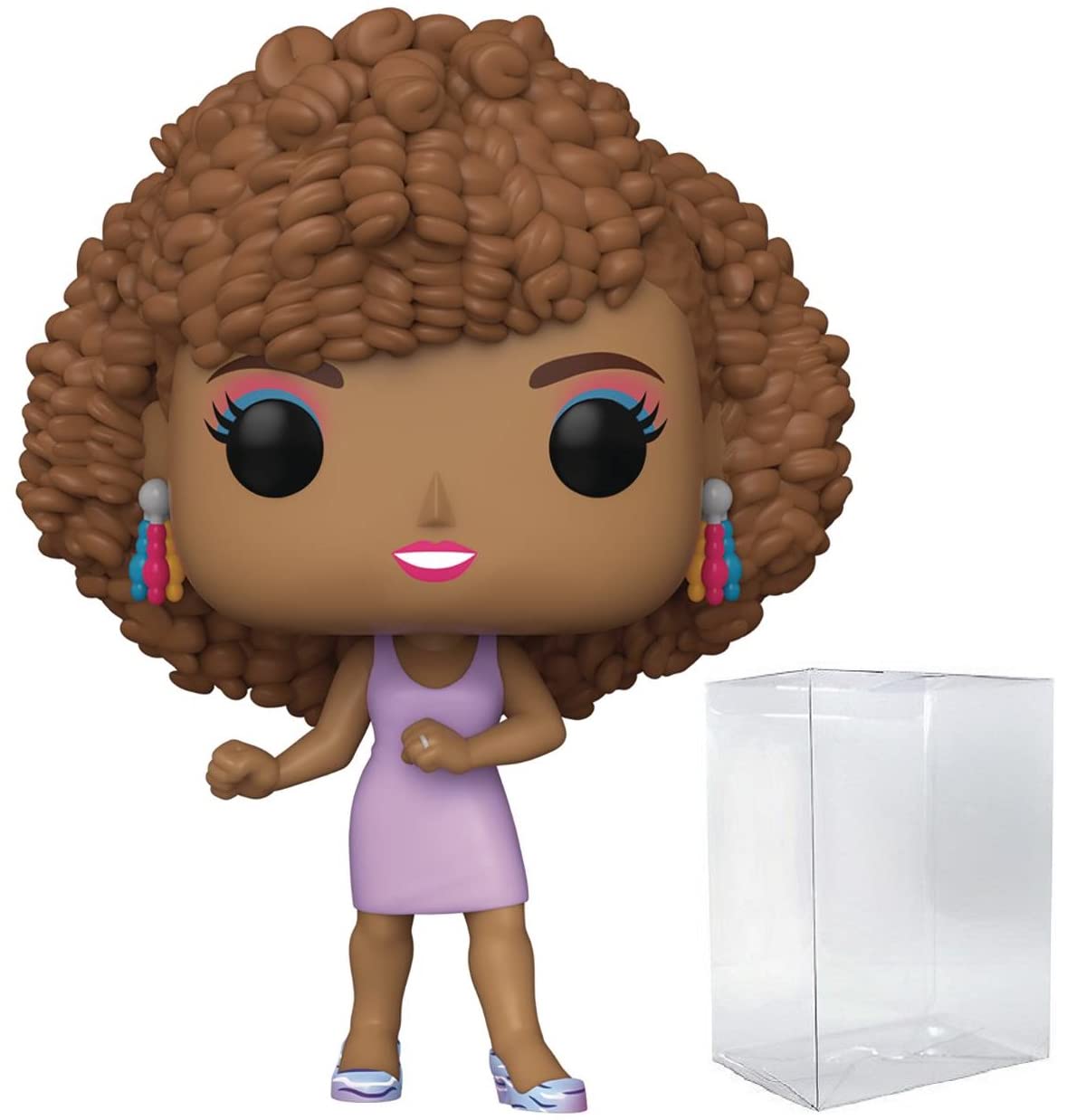 Pop Icons: Whitney [Houston] - I Want To Dance With Somebody Funko Rocks Vinyl Figure (Bundled With Compatible Box Protector Cas