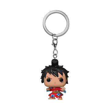 Funko Pop! Keychain: One Piece - Monkey D. Luffy In Kimono Novelty Keyring - Luffytaro - Collectable Mini Figure - Stocking Filler - Gift Idea - Official Merchandise - Anime Fans - Backpack Decor