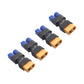 FLY RC 4pcs Male EC3 to Female XT60 Adapter Wireless Connector for RC FPV Drone Car Lipo NiMH Battery Charger ESC