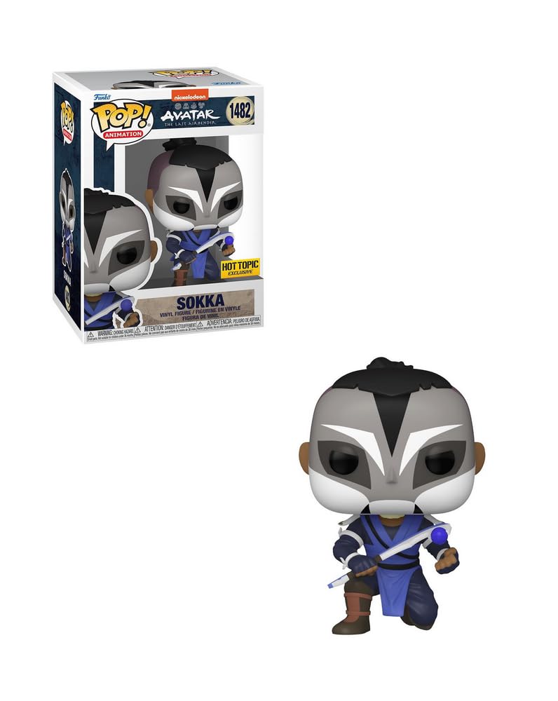 Funko Avatar The Last Airbender Sokka With Warrior Mask Exclusive Pop! Figure 1482