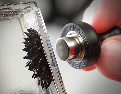 Amazing Ferrofluid Magnetic Display In A Bottle, Ferrofluid Magnetic Liquid Display Desk Toy, Magnetism Science Kits By C&H Solutions