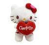The Trendy Turtle Personalized Hello Kitty Plush Stuffed Animal - Multi, Model PERHK, Soft Polyester Toy for Valentine's Day