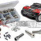 RC Screwz Traxxas Slash 2WD RTR Stainless Steel Screw Kit - One Size, Silver, Model TRA033