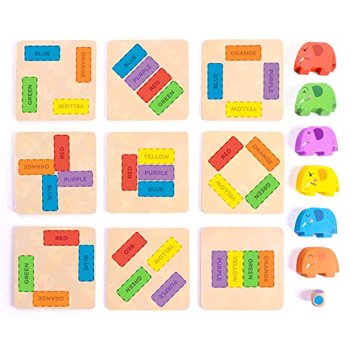 Imagination Generation Irr-Elephant!|Childrens Tabletop Dexterity Board Game for Kids and Toddlers|Developmental Kids Game|Quic