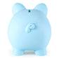 Pjdrllc Piggy Bank, Unbreakable Plastic Money Bank, Coin Bank For Girls And Boys, Medium Size Piggy Banks, Practical Gifts For Birthday, Easter, Baby Shower (Blue)