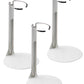 Upvolcora White Adjustable Dolls Stands 3 Pack Adjustable Dolls Stands Display Holder, 8'' To 12'' Dolls Or Action Figures Shelf