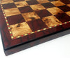 18' High Gloss Cherry & Burlwood Color Chess Board