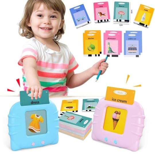 Besite Toys Talking English Words Flash Cards For Kids Early Educational Learning Device Toy