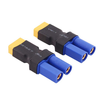 OliRC 3pcs Male XT60 to Female EC5 Losi Connector Adapter for Turnigy 8ight SCT LiPo(C77-3)