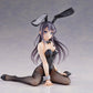 Taito Bunny Girl Senpai Mai Sakurajima Statue - AMP+ - PVC, Black, Model T40050