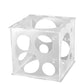 Auihiay 14 Holes Balloon Sizer Cube, Balloon Measurement Tool With Instructions, Balloon Sizr Tool For Balloon Arches, Balloon Column, Balloon Party Decoration (1-10 Inch)