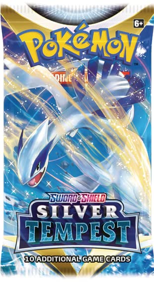 Pokemon TCG: decorative replica blade and Shield - Silver Tempest Booster Pack (Single Booster)