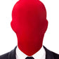 Homelex 2 Pieces Full Face Mask, 2Nd Skin Masks,Halloween Spandex Hood For Unisex Cloth-Red