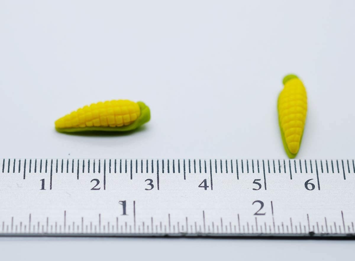 20 Vegetable Corns Dollhouse Miniatures Food Kitchen