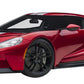 2017 Ford Gt Liquid Red Metallic With Silver Stripes 1/12 Model Car By Autoart 12106